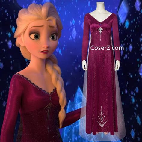 Frozen 2 Elsa Purple Nightgown