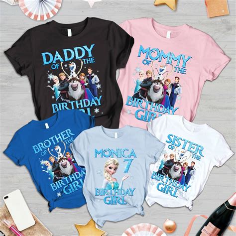 Frozen Themed Shirts: A Chillingly Delightful Way to Express Your Love for the Magic