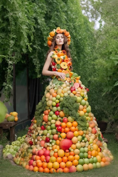 Fruit Dress: A Symbiosis of Fashion & Freshness