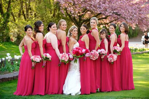 Fuchsia Bridesmaid Dresses: 35 Perfect Styles for Every Wedding