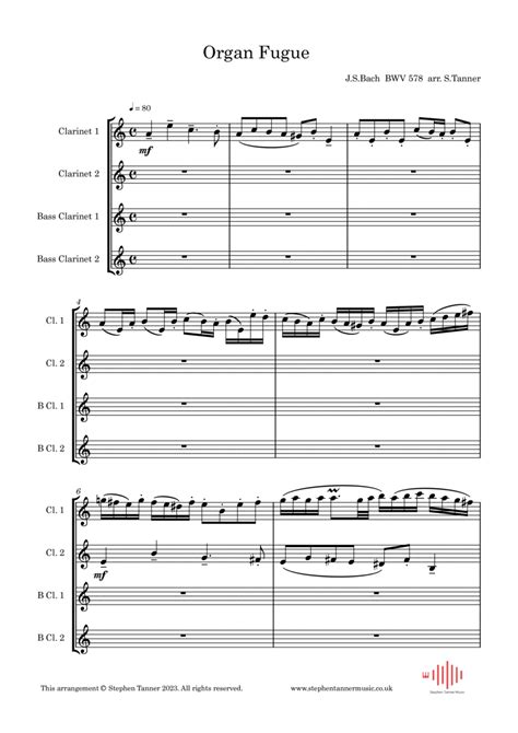 Fugue in G Minor The Little Organ Works PDF