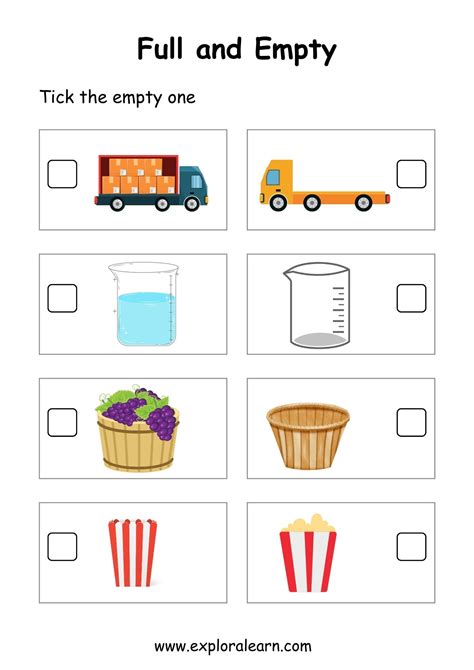 Full and Empty Worksheets: An Ultimate Guide to Better Understanding