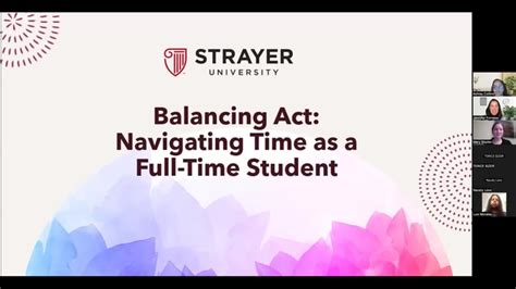 Full-Time Student, Full-Time Employee: A Balancing Act