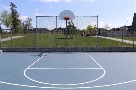 Full-sized court: