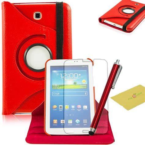 Fulland LEATHER Samsung Galaxy Protector Red Reader