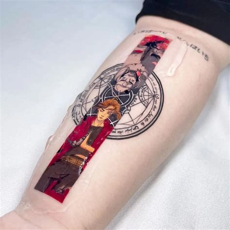 Fullmetal Alchemist Tattoo Ideas: Embodying the Alchemy of Art