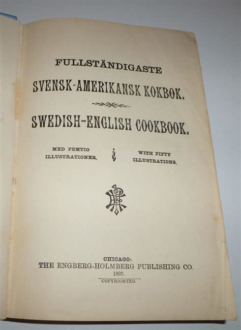 Fullständigaste Svensk-amerikansk Kokbok Swedish-english Cookbook Swedish Edition Doc