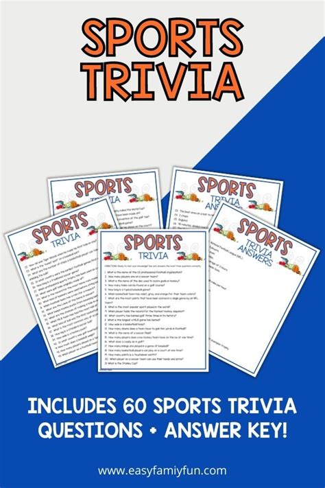 Fun for Friends Sports Trivia Doc