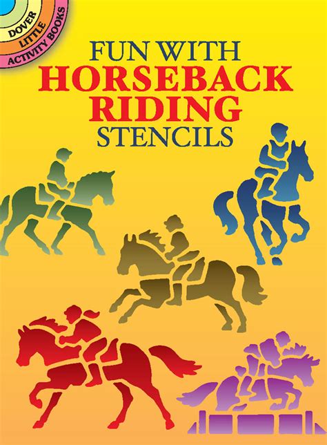 Fun with Horseback Riding Stencils Dover Stencils Kindle Editon