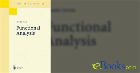 Functional Analysis 6th Edition Reader