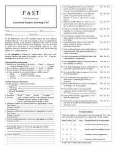 Functional Assessment Screening Tool: Unlocking Insights into Patient Function and Well-being