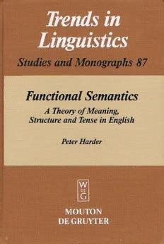 Functional Semantics A Theory of Meaning Kindle Editon