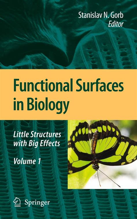 Functional Surfaces in Biology, Vol. 1 Little Structures with Big Effects Doc