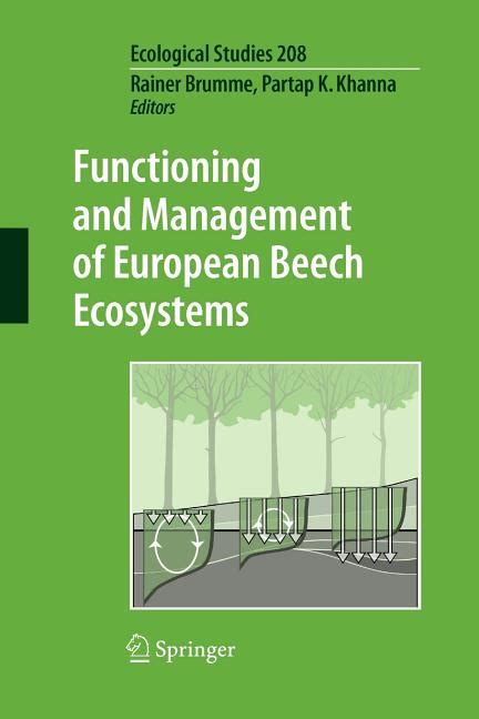 Functioning and Management of European Beech Ecosystems PDF