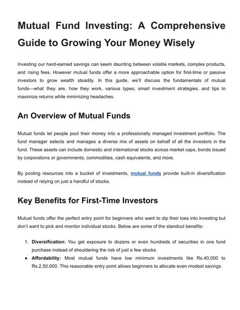 Fund Accounts: A Comprehensive Guide to Managing Your Money Wisely