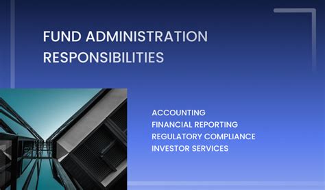 Fund administration: