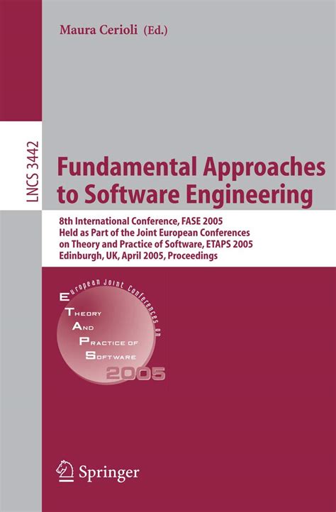 Fundamental Approaches to Software Engineering 8th International  Conference Epub