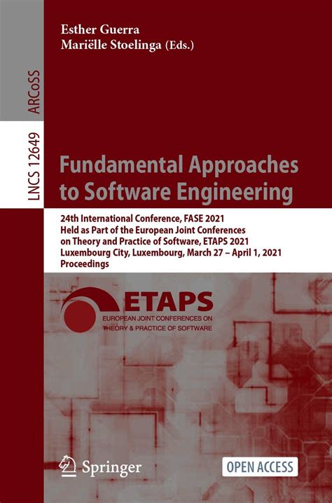 Fundamental Approaches to Software Engineering First International Conference, FASE98, Held as Part PDF