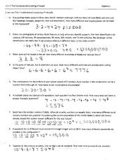 Fundamental Counting Principle Answer Key Kindle Editon