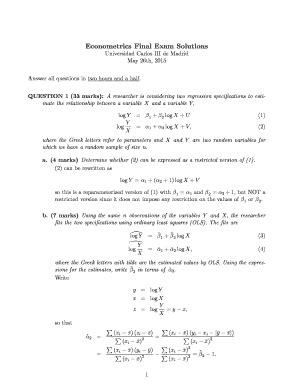 Fundamental Econometrics Exam Questions And Solutions Epub