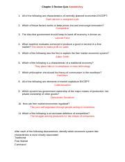 Fundamental Economic Concepts Review Answers PDF