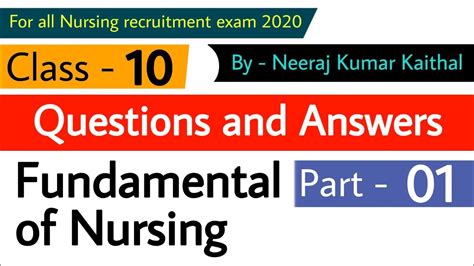 Fundamental Nursing Question And Answer Doc