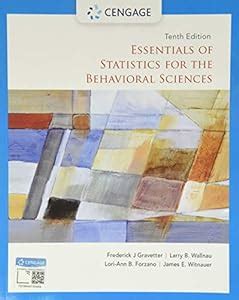 Fundamental Statistics for the Behavioral Sciences MindTap Course List Doc