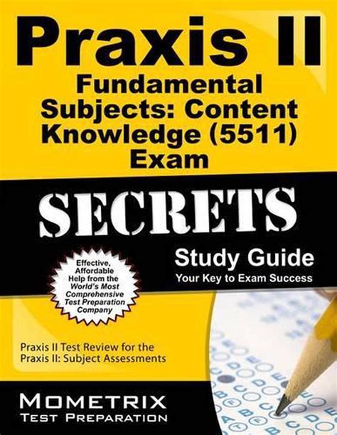 Fundamental Subjects Content Knowledge Praxis Study Guides Reader