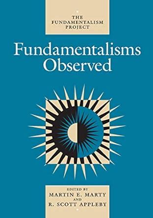 Fundamentalisms Observed Epub