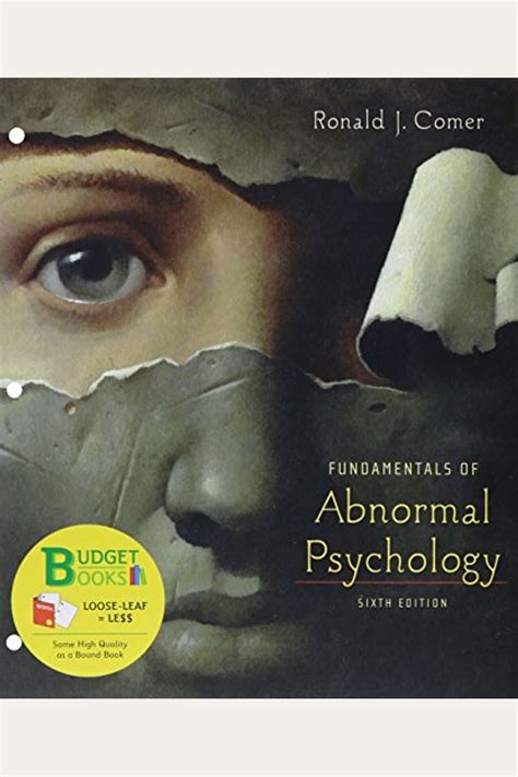 Fundamentals Abnormal Psychology Ronald Comer Reader