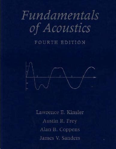 Fundamentals Of Acoustics 4th Edition Solution Manual Kindle Editon