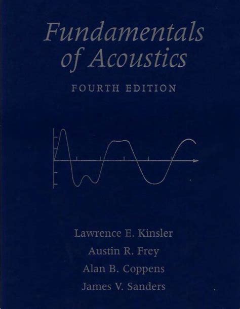 Fundamentals Of Acoustics Kinsler Solutions Question Doc