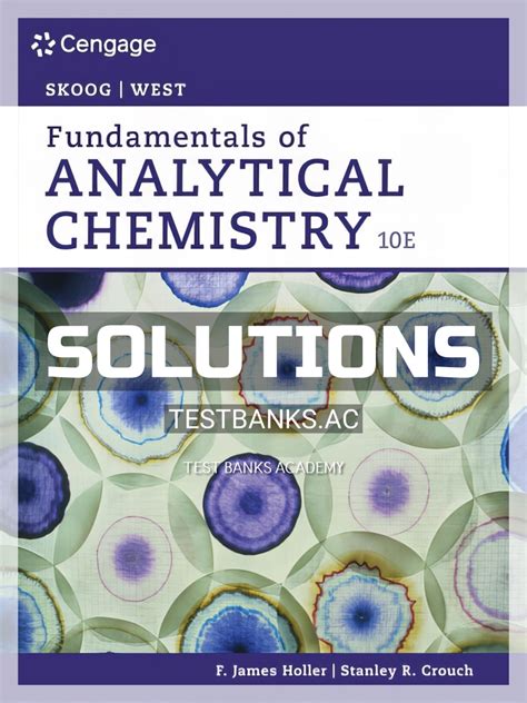 Fundamentals Of Analytical Chemistry Solutions Kindle Editon