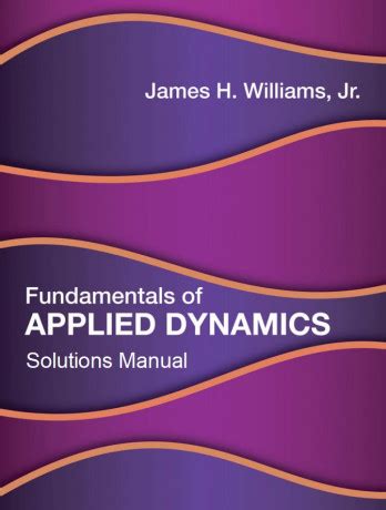 Fundamentals Of Applied Dynamics Solutions Manual Kindle Editon