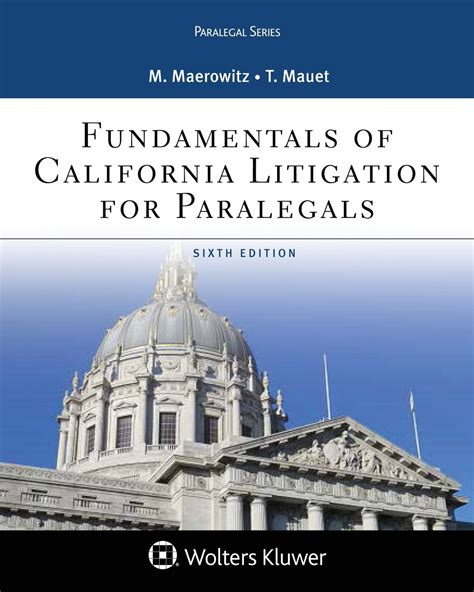 Fundamentals Of California Litigation For Paralegals Doc