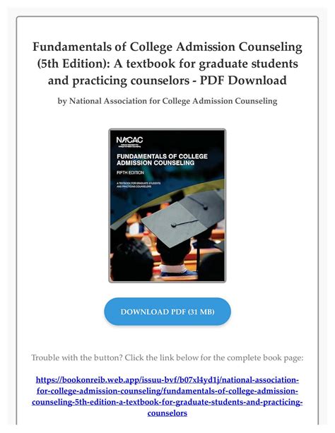 Fundamentals Of College Admission Counseling: A Ebook Epub