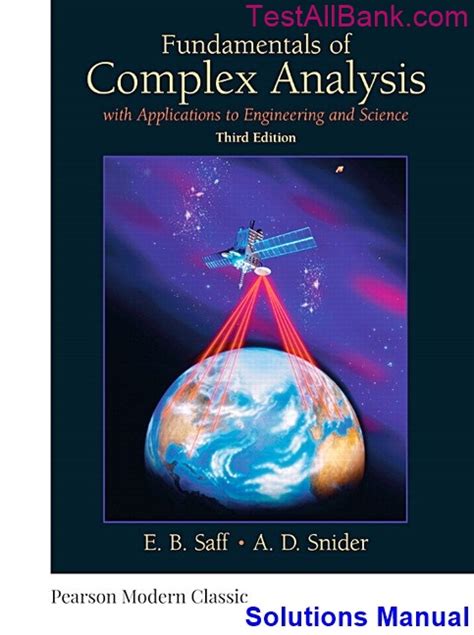 Fundamentals Of Complex Analysis Solutions Manual Epub