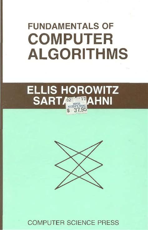 Fundamentals Of Computer Algorithms Horowitz Solution Manual Reader