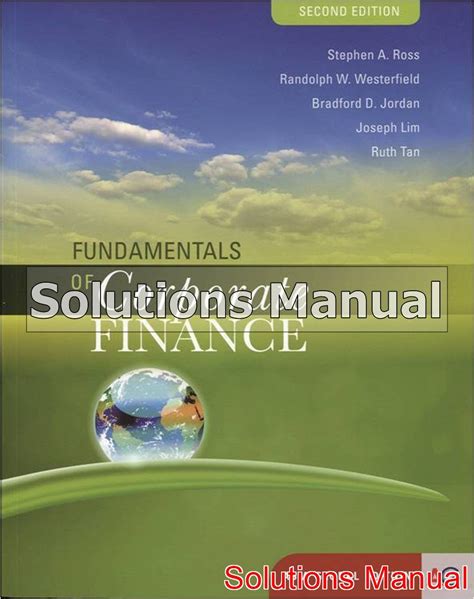 Fundamentals Of Corporate Finance Asia Global Solution PDF