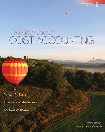 Fundamentals Of Cost Accounting Answers Connect Kindle Editon