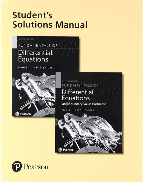 Fundamentals Of Differential Equations Instructors Solutions Manual Epub