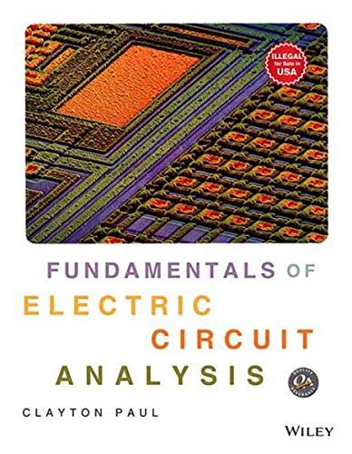 Fundamentals Of Electric Circuits Clayton Paul Solutions Doc