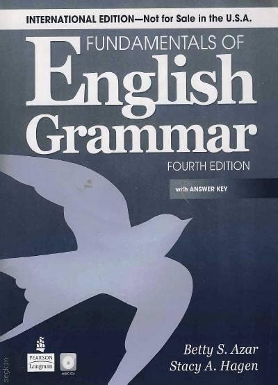 Fundamentals Of English Grammar With Answer Key Betty Doc