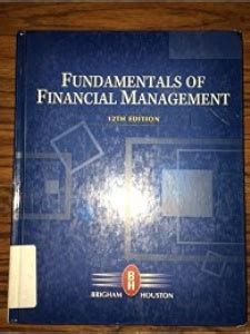 Fundamentals Of Financial Managemnet 12th Edition Answers Doc