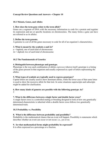 Fundamentals Of Genetics Test Answers Modern Biology Epub