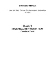 Fundamentals Of Heat Mass Transfer Solutions Manual Chapter 3 Epub