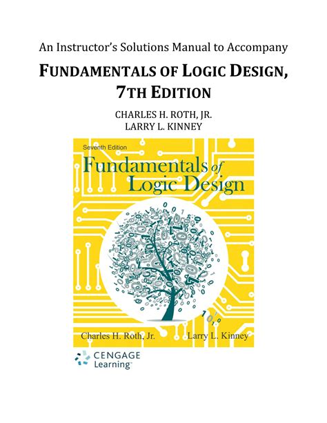 Fundamentals Of Logic Design Solutions Manual Doc