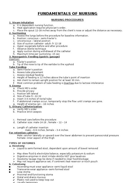 Fundamentals Of Nursing Study Guide Answer Key Doc