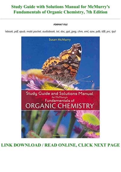 Fundamentals Of Organic Chemistry Mcmurry 7th Edition Solutions Doc