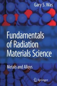 Fundamentals Of Radiation Materials Science Solutions Manual Epub